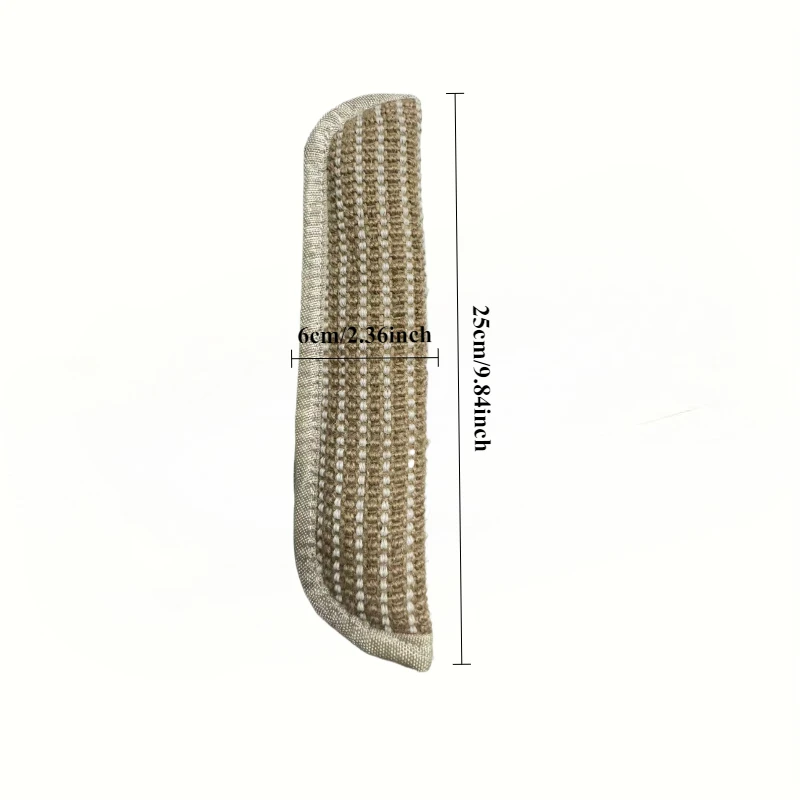 Multifunctional Cat Scratcher Board Wear Resistant No Dust Teething Toy Furniture Protector Kitten Training Gift for Cat Lovers view 3