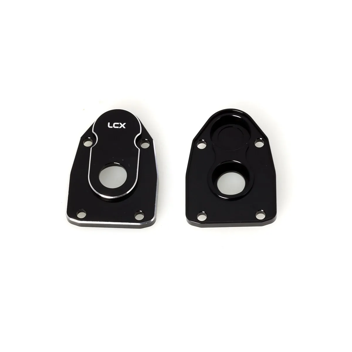 LCX Racing 1/8 tapas de eje de Portal AF16P de aluminio cubierta de Portal trasero delantero para Axial AXP8 Gilamon actualizaciones accesorios de piezas