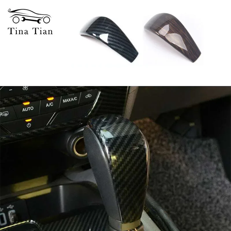 Fit For Ford Ranger Everest Endeavour accessories 2015 2016 2017 2018 2019 ABS Gear Shift Knob Decorator Cover Car Styling