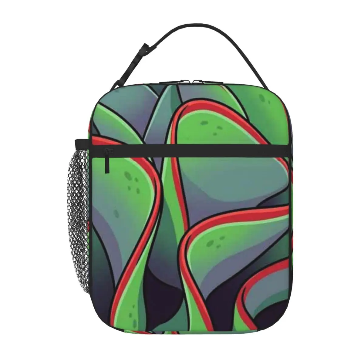Bestselling Neon Verdant Ribbons Classic Meal Bag Safari Lunch Canvas Lunch Bag
