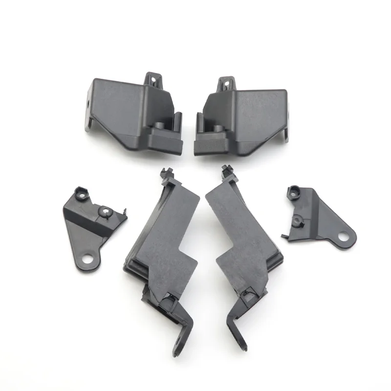 Per Toyota Lexus LX570 2015-2020 Kit di riparazione fari auto artigli di riparazione angoli fissi in plastica supporto luce nera staffa faro