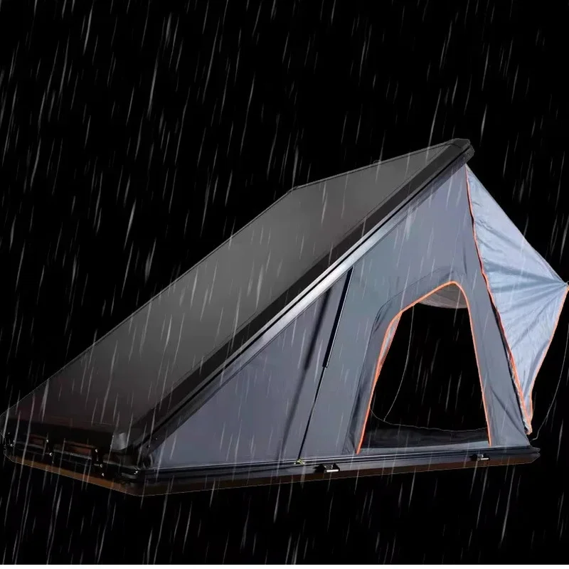 Factory Custom Design Hard Shell Camper Trailer Truck SUV Rooftop Camping Waterproof CarTop Auto Roof Tent