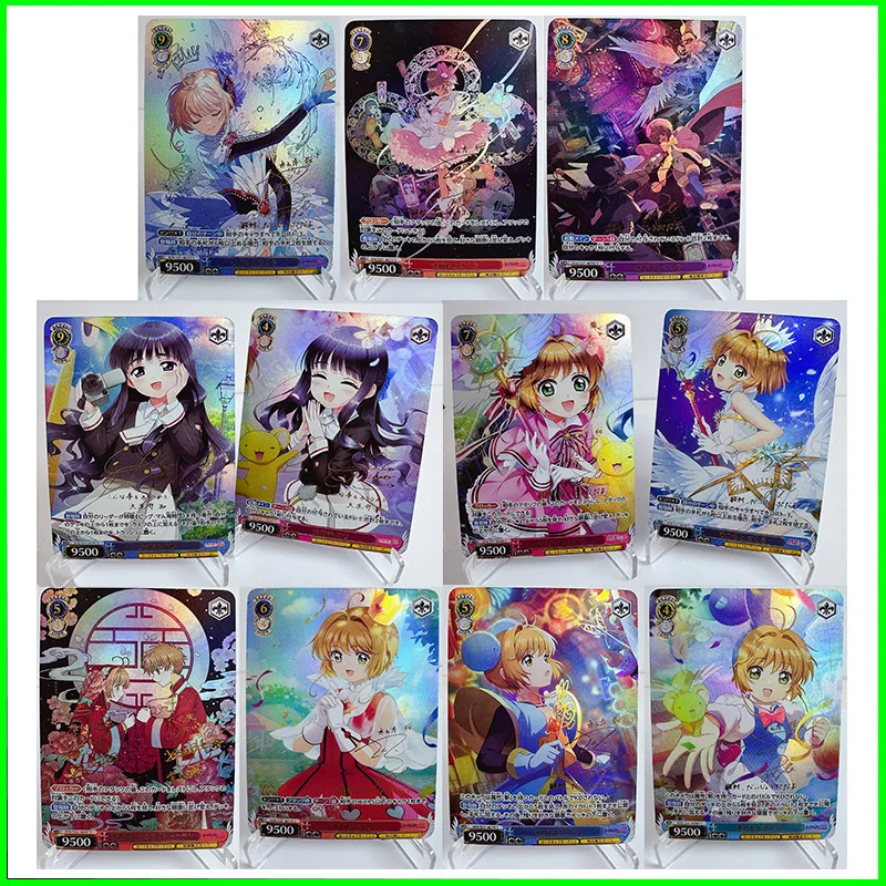 Wife Card Collectible Card Boy Games Toys Table Games Birthday Gift DIY Anime Makomo Card Captor Sakura Premium Flash Card 11PC