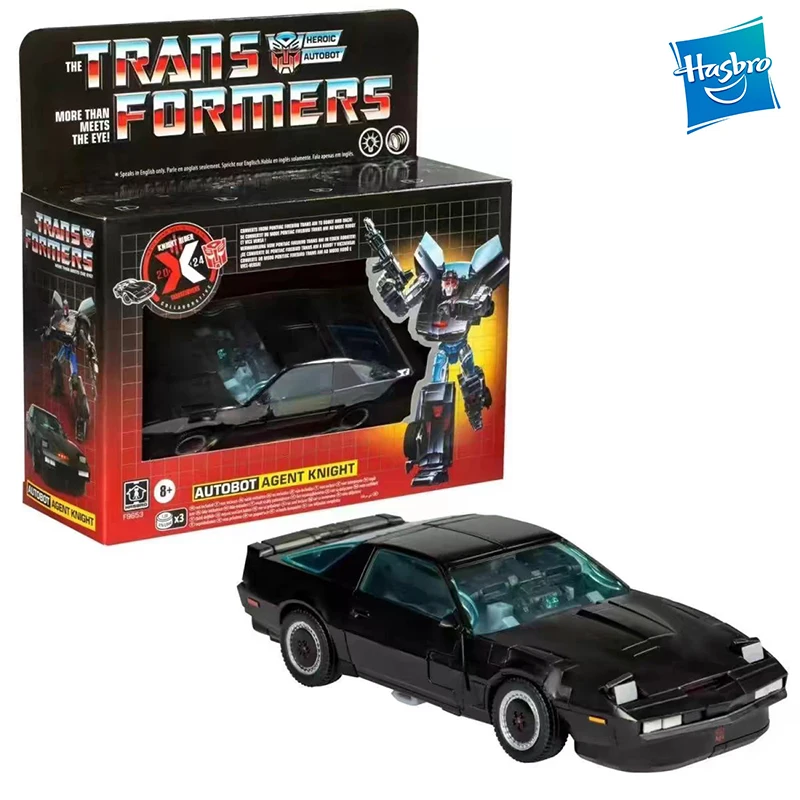 

Hasbro Transformers Collaborative Knight Rider X Transformers Autobot Agent Knight Action Figures Gift Toy Collection for Kids