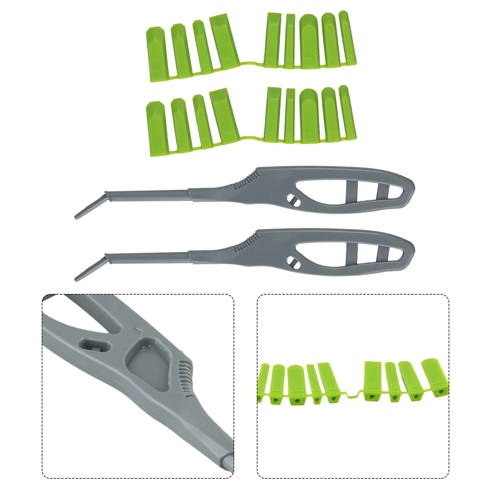 Silicone Caulking Tool Featuring Multiple Pad Sizes for Professional Level Sealant Application at Home or Office Spaces