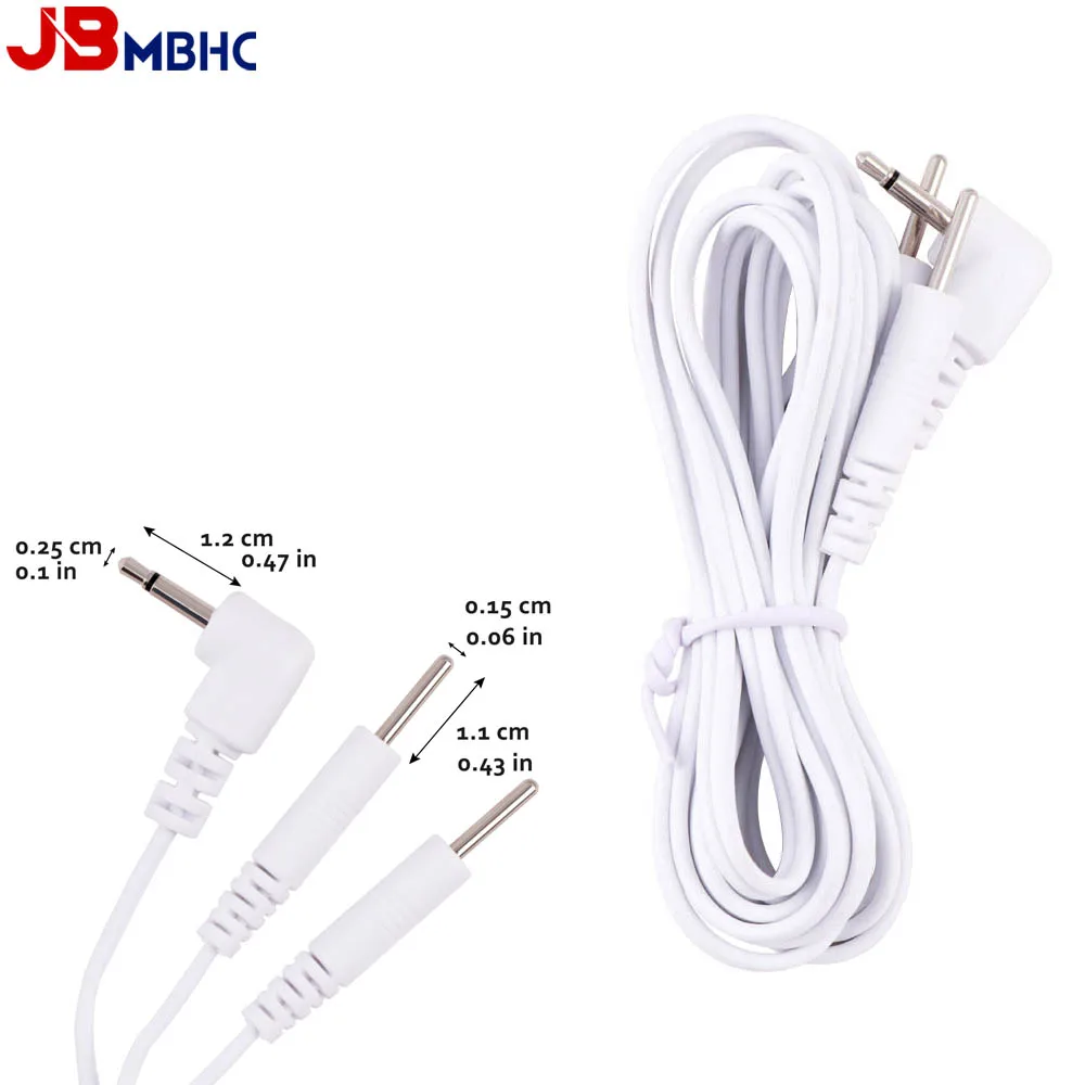 

Сменный электродный кабель, проводящий стандартный соединительный провод для блока TENS, EMS, стимулятор мышц, цифровая терапевтическая машина