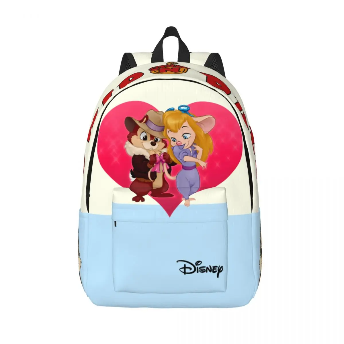 For Gifts Chip And Gadget Sturdy Shoulder Schoolbag Disney Chip 'n' Dale Personalised Female Rucksack Travel