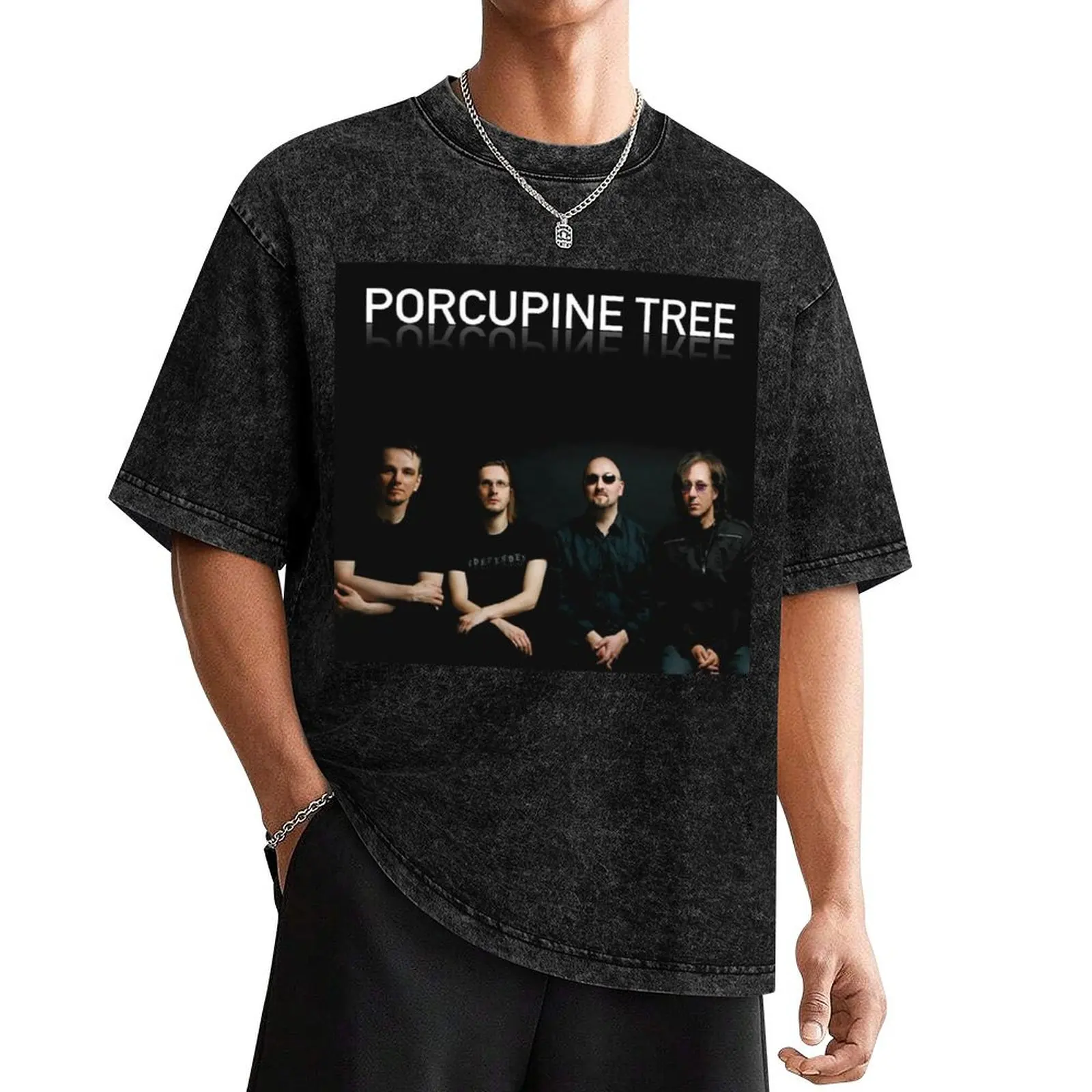 

Porcupine Tree T-Shirt vintage anime shirt Aesthetic clothing shirts graphic tee men