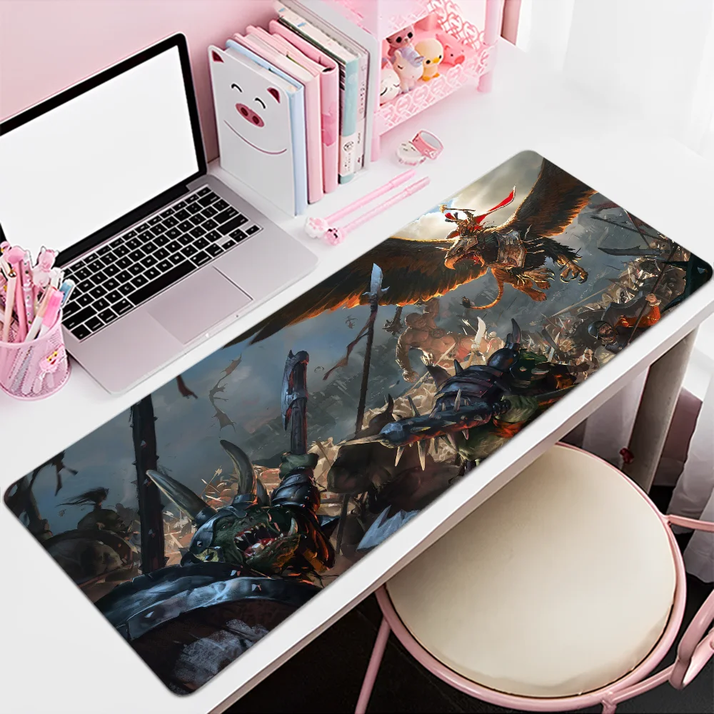 W-WarhammerS Mousepad INS Tide Large Office Computer Desk Mat Table Keyboard Big Mouse Pad Laptop Cushion Girls Bedroom