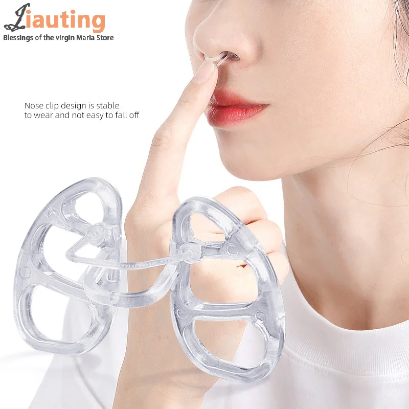 1/4Pcs Anti Snore Nose Clip Device Stop Snoring Sleeping Aid Equipment Anti-Snoring Breathe Aid Nasal Dilators For Better Sleep