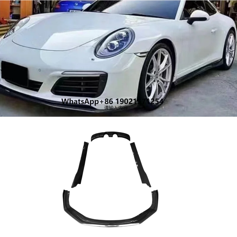 

Suitable for Porsche 911 991.2 Modified Carbon Fiber Small Surround Front Lip Side Skirt Rear Lip Car Exterior Parts