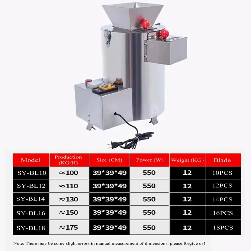 【 Hot】Peelers Stripping Almond Hazelnut Peeler Chestnut Shelling Peeled hine 220V/50HZ