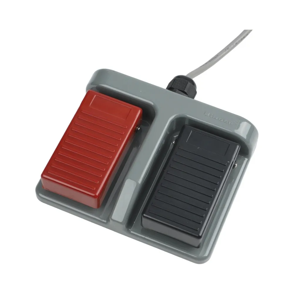 Multifunctional TFS65 Dual Foot Switch with Robust Plastic Shell and USB Compatibility for Gaming and Industrial Use