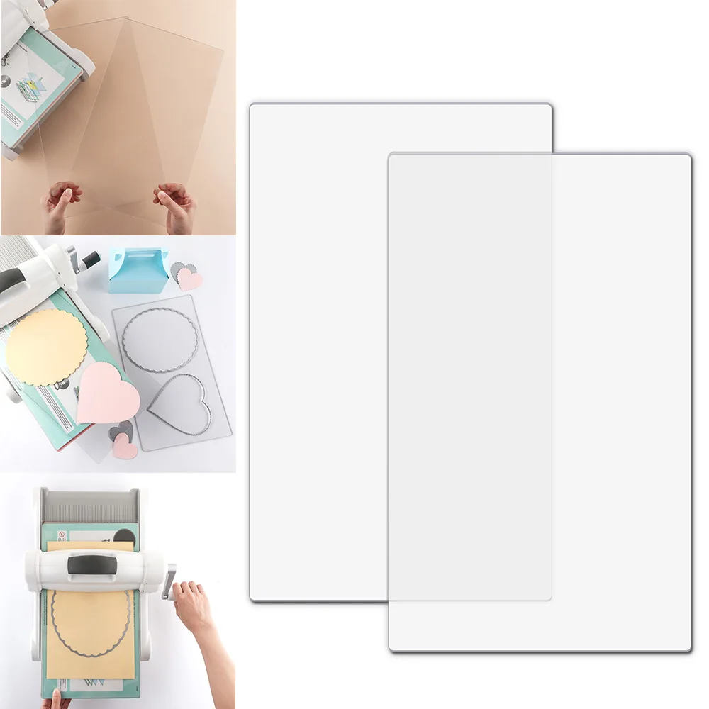 

Прозрачные режущие подушечки 38,1x22,4 см/32,3x22,4 см, совместимые с переключателем BSP и BS Plus, инструмент для высечки «сделай сам», новинка 2023 г.