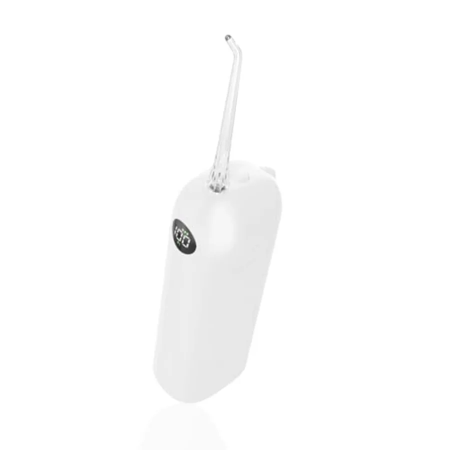 

Portable Water Flosser for Teeth 100 Power Levels 0-150-PSI Variable Pressure Mini Cordless Electric Floss for Tooth Cleaning a