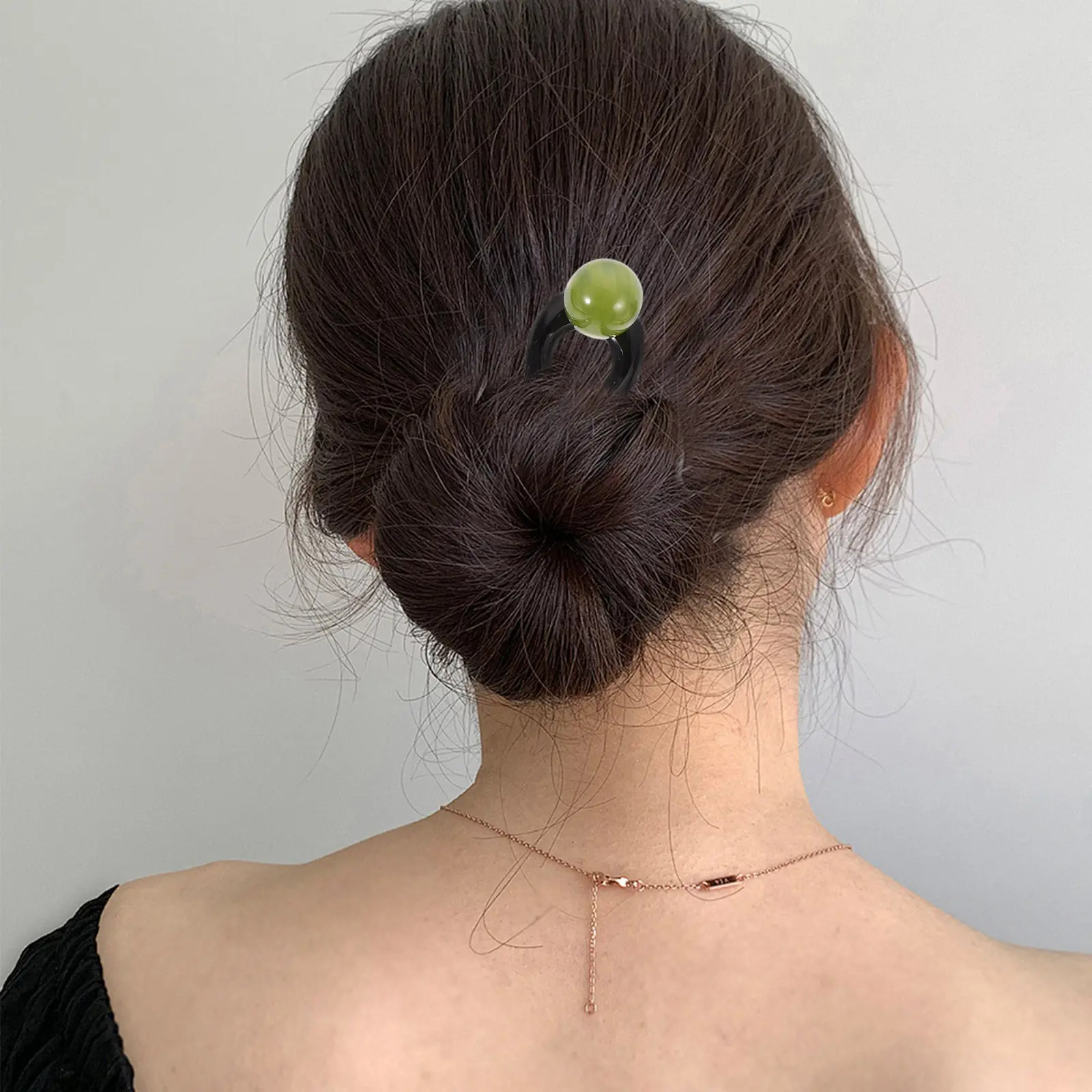 

Набор из 4 элегантных U-образных заколок для волос с жемчугом в винтажном стиле для причесок-пучков и шиньонов, аксессуары для укладки волос, заколки для детей