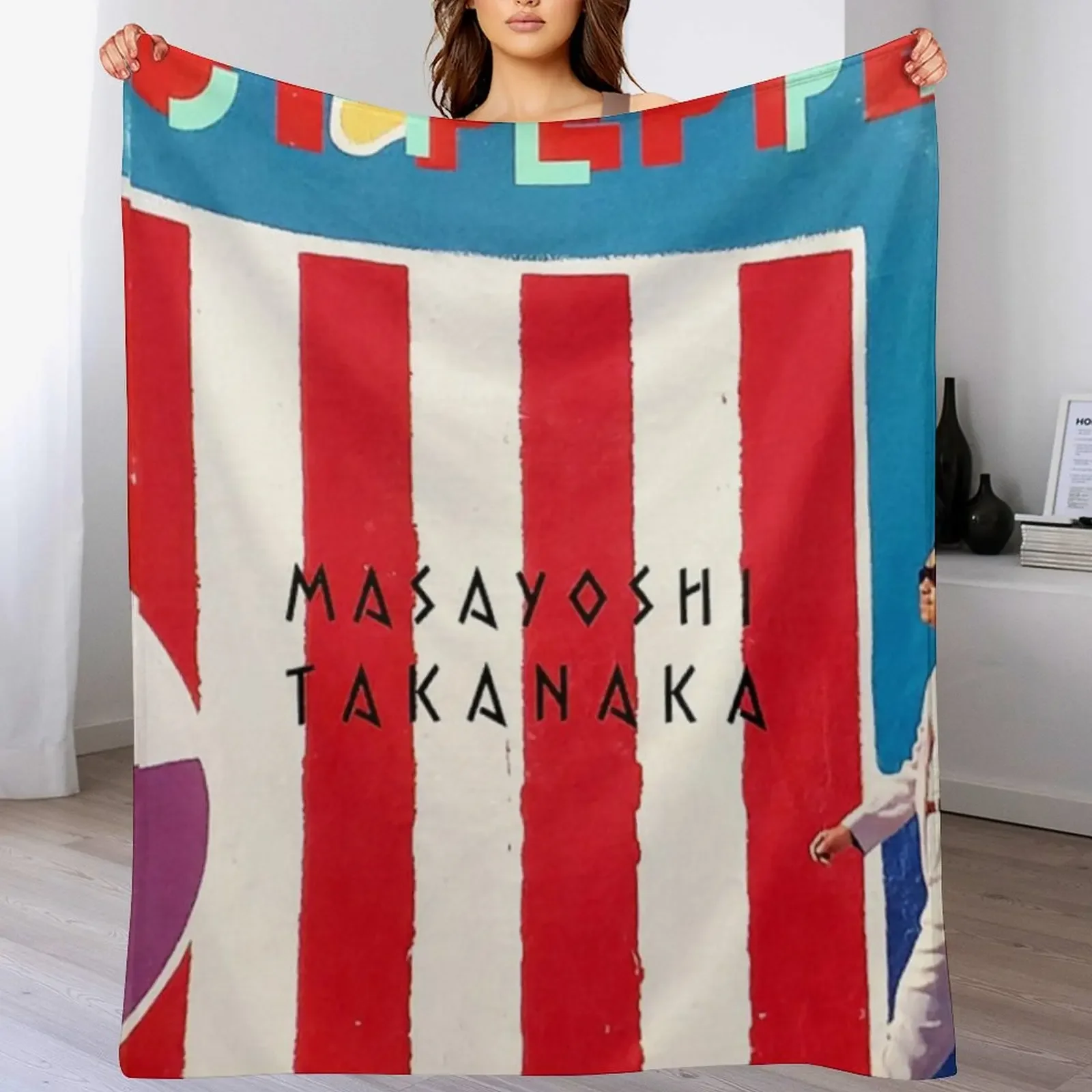 

MASAYOSHI TAKANAKA - HOT PEPPER Throw Blanket No Pilling Soft Warm Blanket for Bed