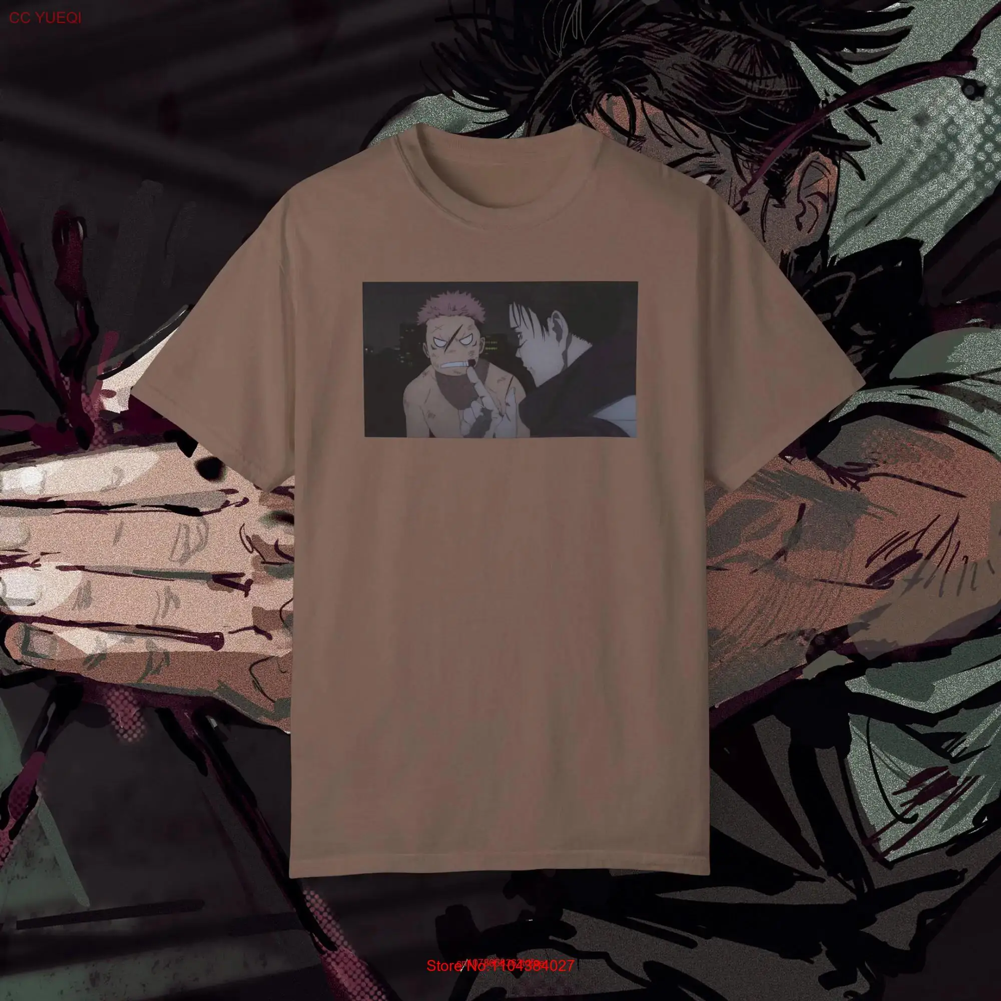 Jujutsu Kaisen T Shirt Choso Kamo Yuji Itadori JJK Lover Fan long or short sleeves