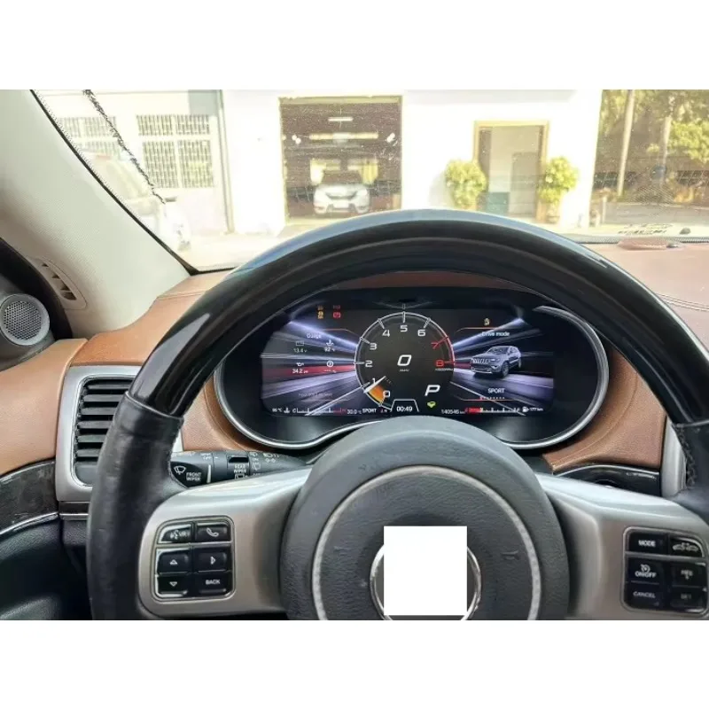 Instrument Panel Full LCD Dashboard Digital Cluster for Jeep Grand Cherokee 2008-2013 Digital Dashboard Speed Meter