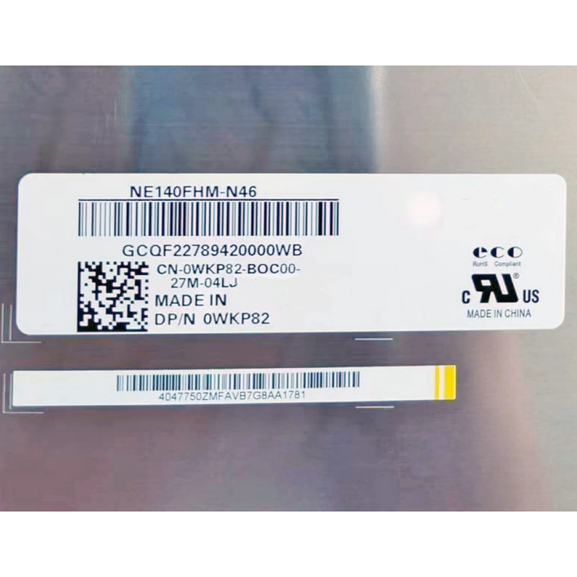 

NE140FHM-N46 14,0-дюймовый ЖК-экран для ноутбука, 60 Гц, 30 контактов, 1920x1080, матрица EDP