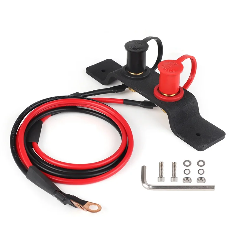 

Hot Selling-UTV Battery Terminal Relocation Kit Jump Post Terminals For Can-Am X3 UTV ATV Car Trucks RV Tractor Mower Diesel Boa