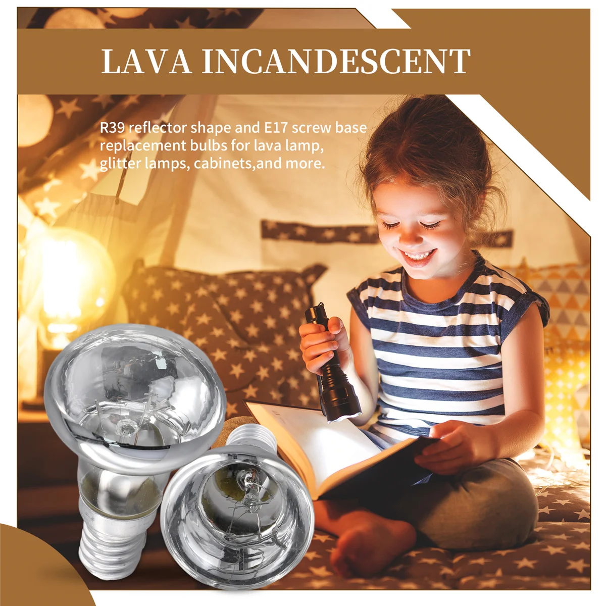 

ABLK Replacement Lava Lamp E14 R39 30W Spotlight Screw in Light Bulb Clear Reflector Spot Light Bulbs Lava Incandescent 5Pcs