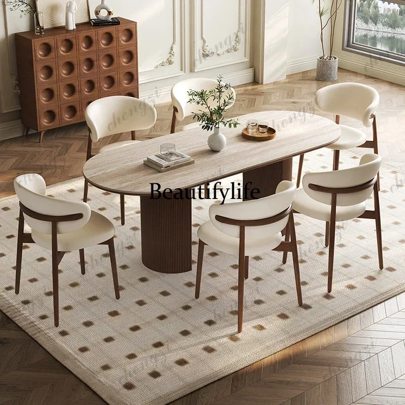 Italian Style Modern Designer Dining Tables Kitchen Simplicity Restaurant Dining Tables Originality Furniture Bordservice HBDT