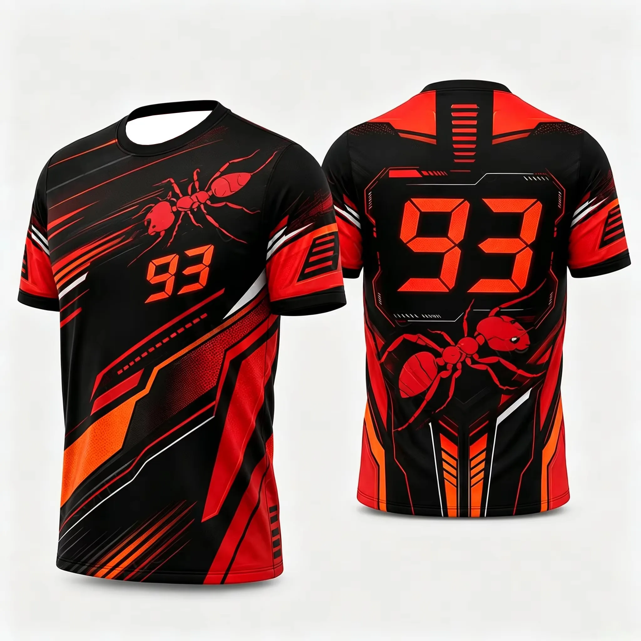 Men Moto GP Marc Marquez #93 Fan Streetwear Tees Unisex Racing T-shirt Quick Dry Breathable Motorcycle Short Sleeve Jersey
