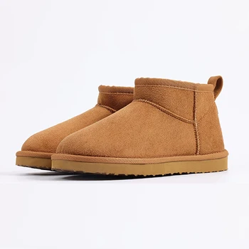 Shevalues 冬の女性のスノーブーツブランドファジースノーブーツショートアンクルファーブーツ暖かい家綿のブーツファッション女性ミニブーツ