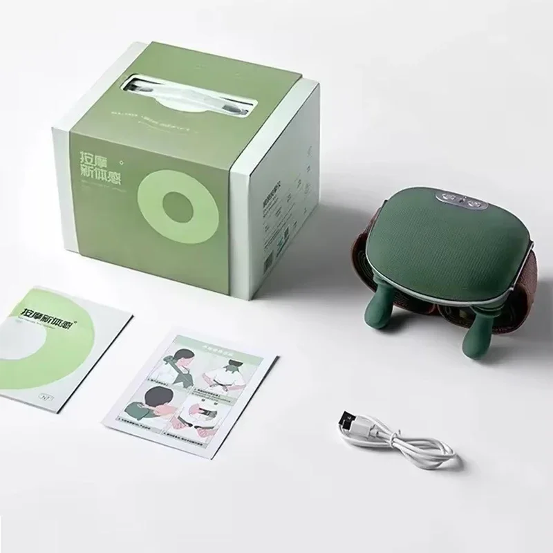 وسادة تدليك بيونيك ضغط الإصبع مدلك الرقبة الظهر والكتف مدلك الكهربائية العجن الرقبة تدليك عميق العضلات الاسترخاء #6