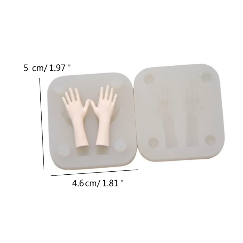 X6HD Mini Silicone Molds Castings Molds Molds Handmade DIY Clay Molds Baking Molds Epoxys Resin Molds