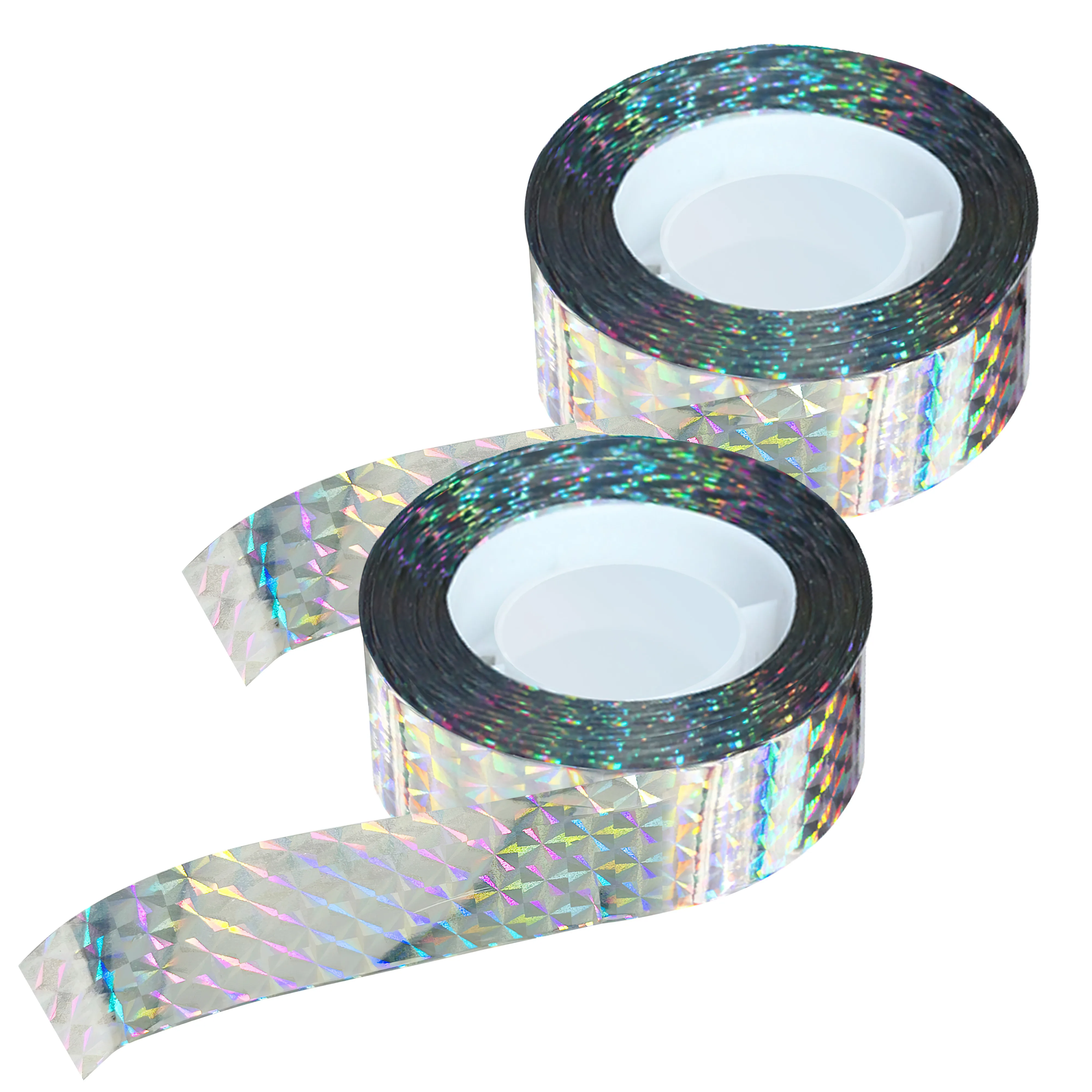 KOKMEYA Bird Scare Tape Double Sided Holographic Reflective Bird Deterrent Ribbon for Pigeons Crows Ducks Garden Balcony Fruit Trees Crops Farm Outdoor Weather Resistant