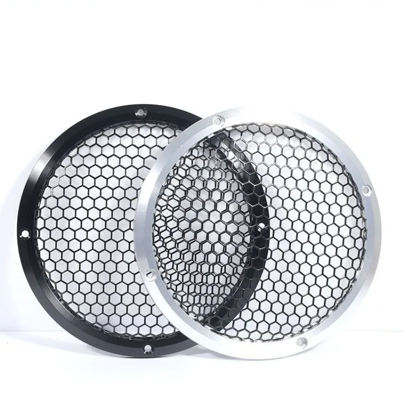 Car Speaker Aluminum Mesh Cover, A-pillar Modification, Metal Face Shield for 1.5  2   3.5    4  6   Speaker Protection Mesh