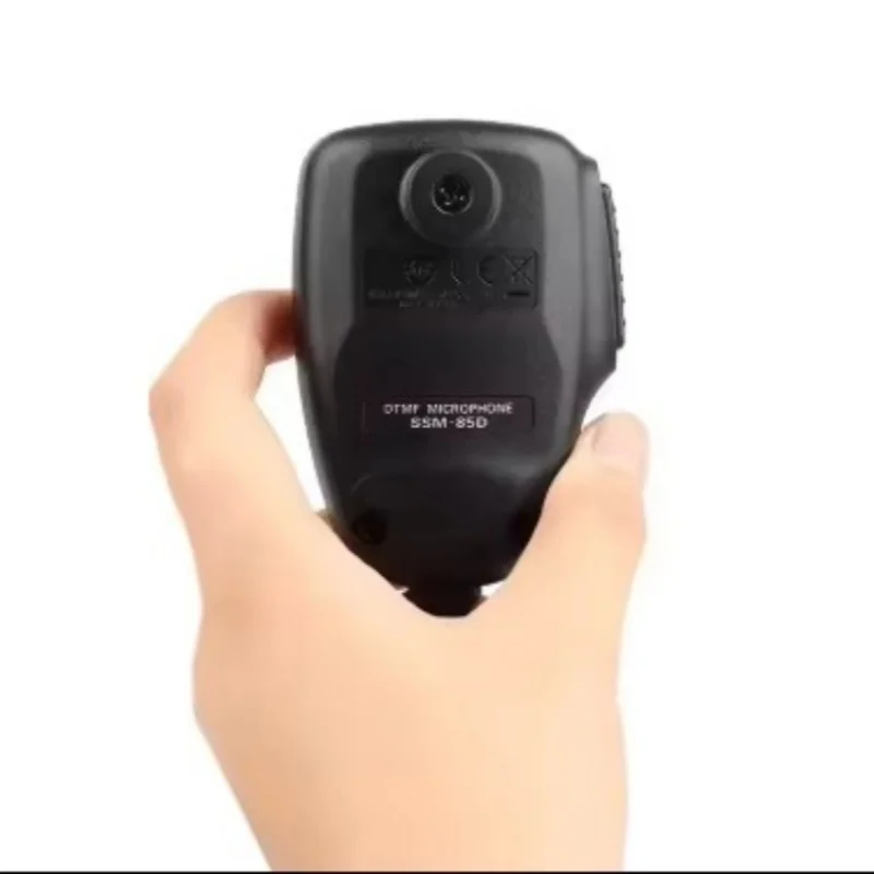 SSM-85D Walkie Talkie para coche micrófono de 6 pines Compatible con FTM-300DR FTM-400XDR FT-6000R FT-8900R micrófono con altavoz de Metal para vehículos