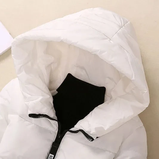 Women's Short Coat 2025 Winter New Student Thick Cotton Jacket Ladies Warm Hooded Coat Female Casual Down Cotton Parka Overcoat