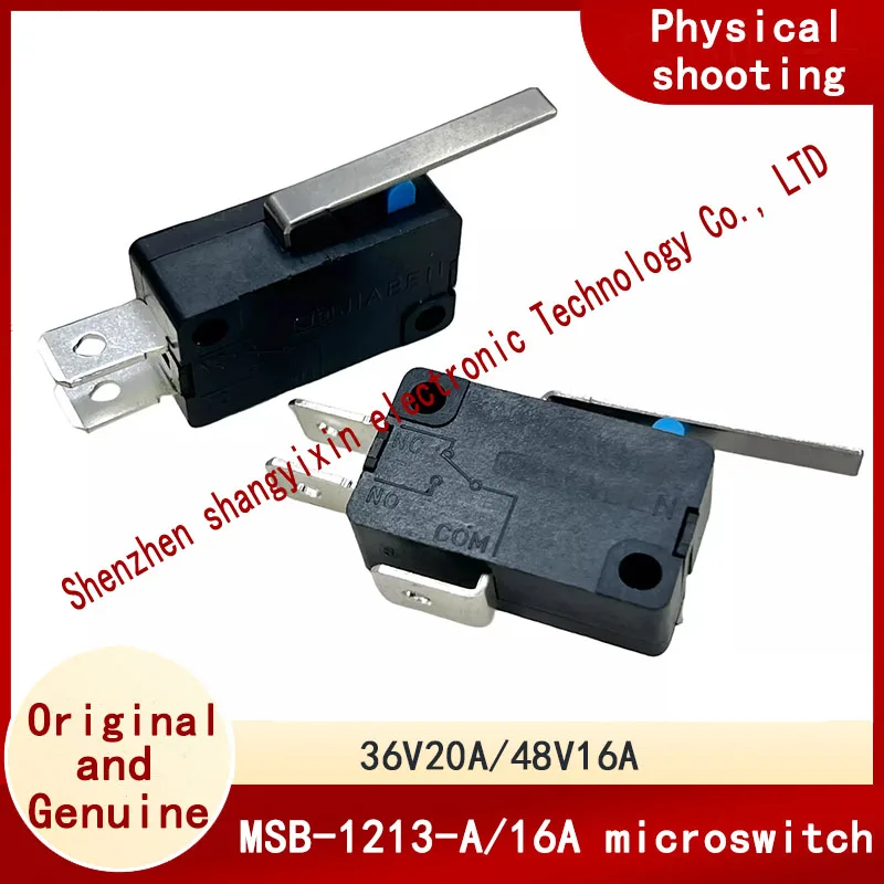 Microswitch MSB-1213-A/MSB-1216A with straight handle 36V20A/48V16A power supply travel limit button