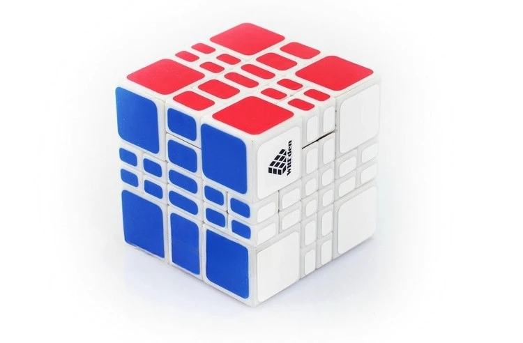 4x4x3 Alien Cube Mixup Plus Cube 443 cubo mágico negro rompecabezas juguete inteligencia parque juguetes para niños
