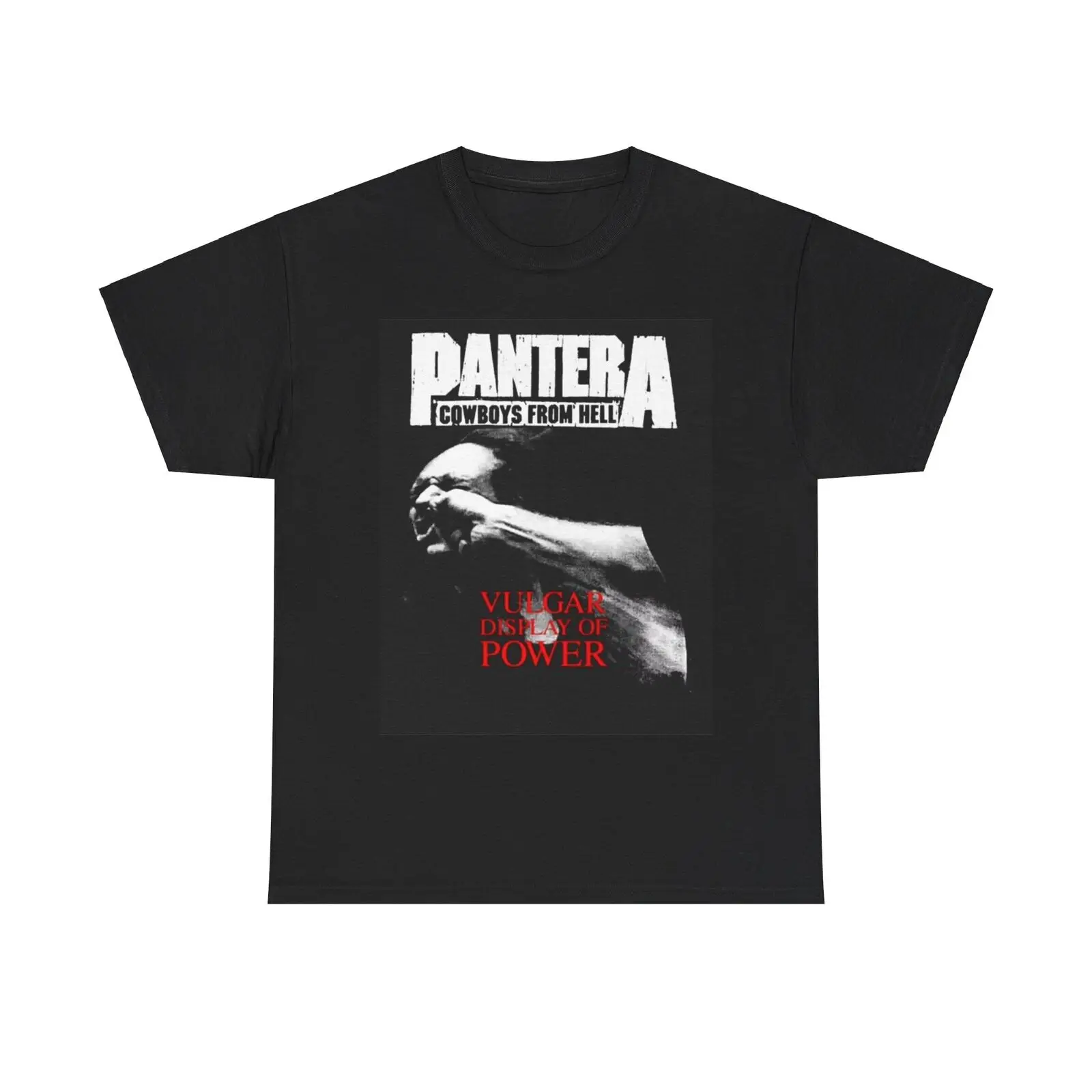 

Pantera Tshirt Vintage Retro Graphic rock art band Unisex Heavy Cotton Tee