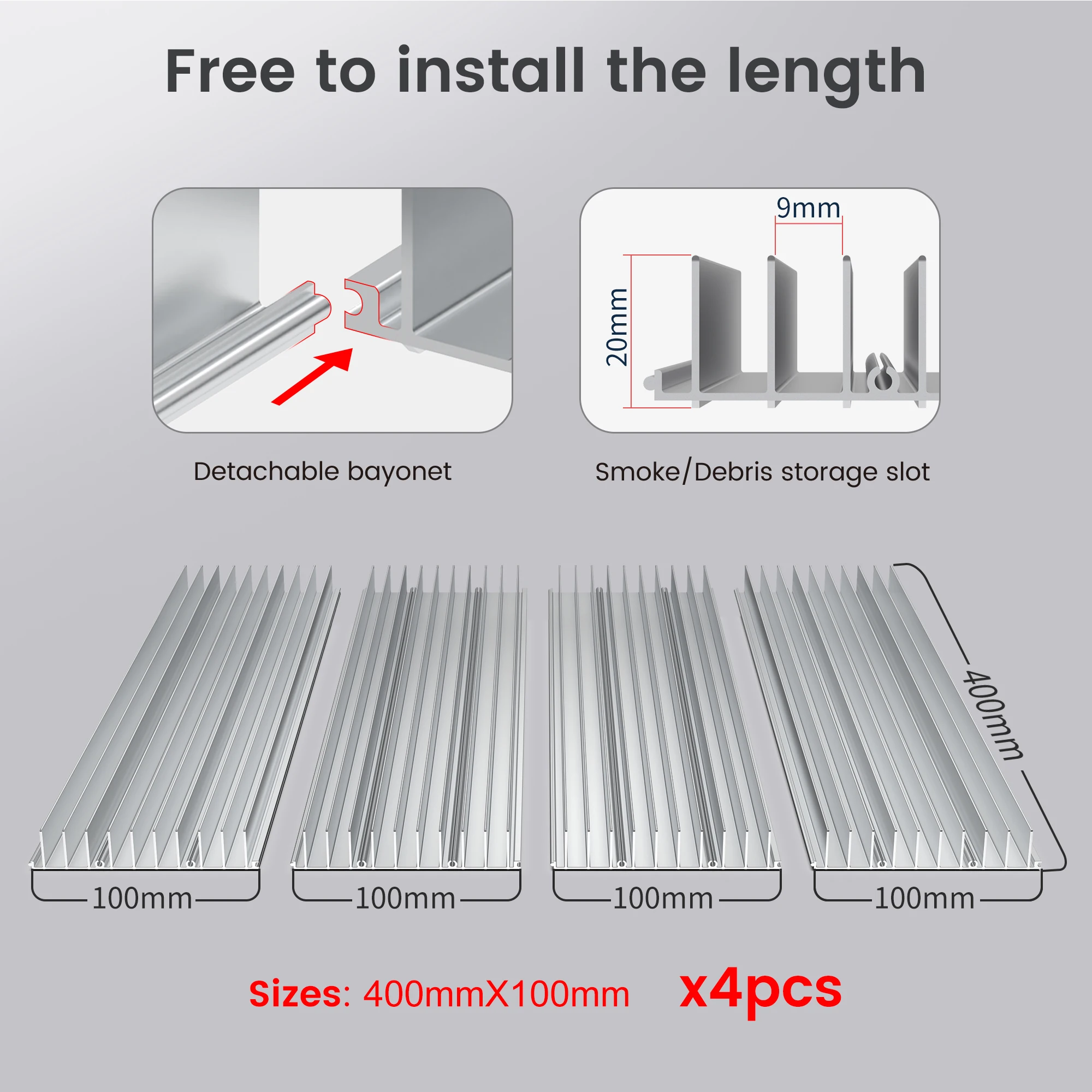 Tyvok 레이저 벌집 침대 400x400mm 벌집 작업 테이블 200x200mm 범용 CNC 레이저 벌집 패널 레이저 조각 테이블
