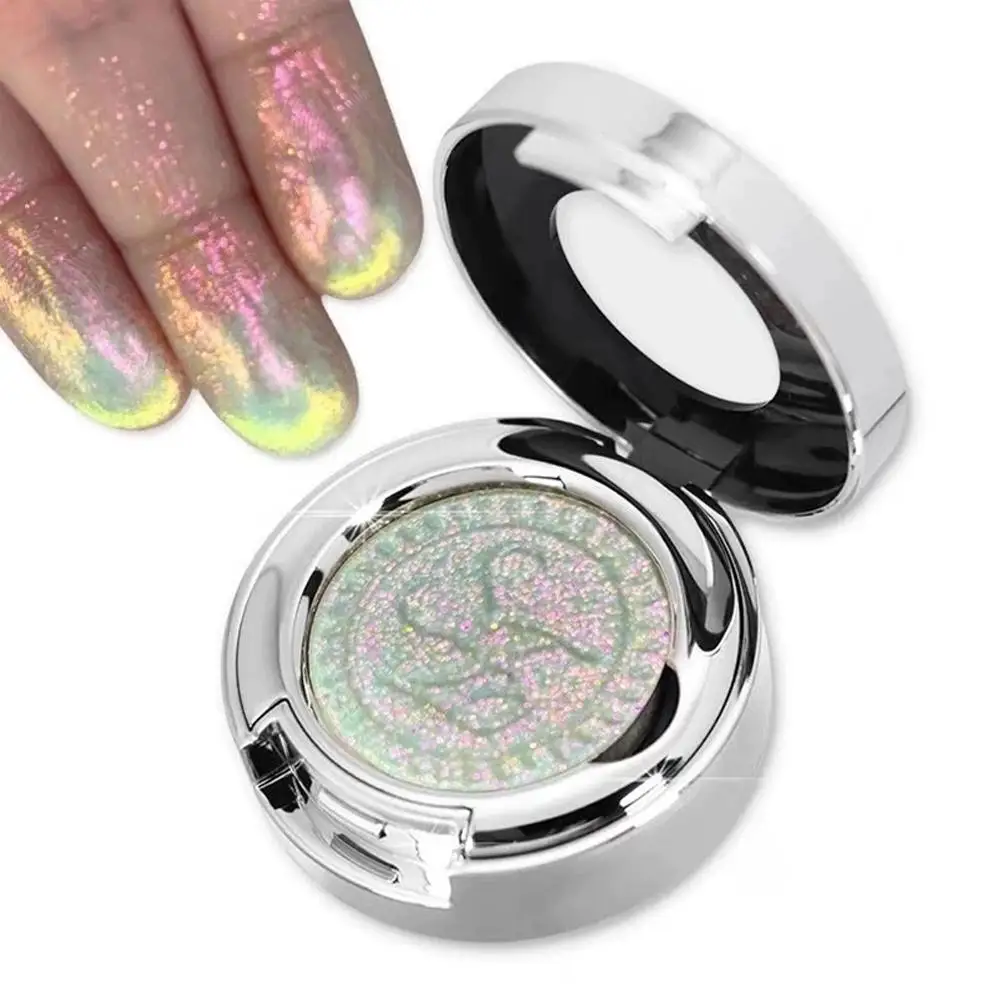 อายแชโดว์ไล่เฉดสีแบบเปลี่ยนสี ไฮไลท์เตอร์ อายแชโดว์กลิตเตอร์ติดทนนาน ช่วยให้ดวงตาสว่างขึ้น อายแชโดว์ชิมเมอร์ เครื่องสำอางแต่งตา