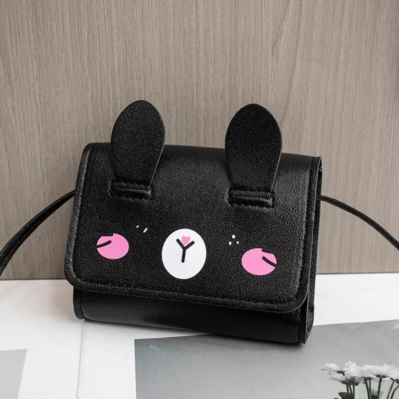 Children\'s Mini Handbags Cute Kids Coin Purse Wallet Fashion Princess Baby Girls PU Leather Small Shoulder Crossbody Bag NEW