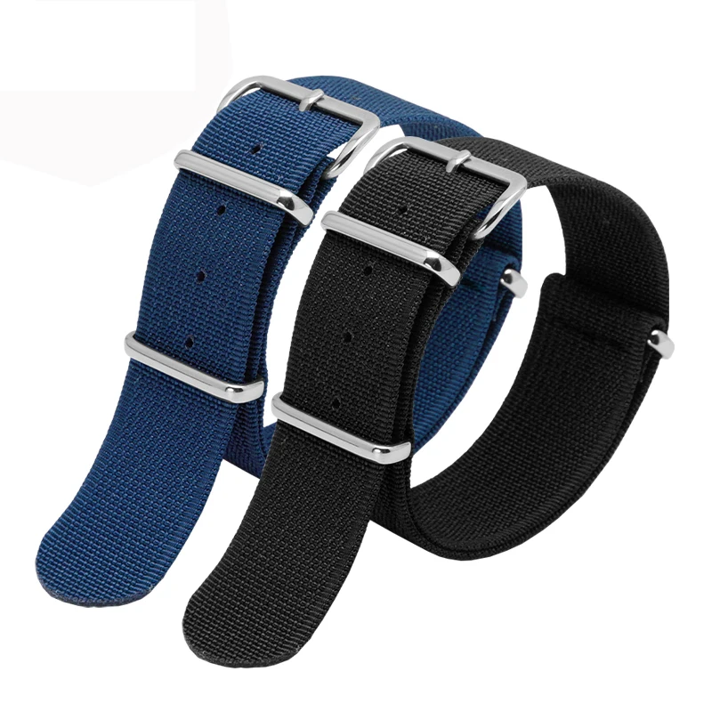 High quality nylon strap for Seiko No.5/TAG HEUER/Omega Hippocampus/Citizen/Rolex/IWC universal watch strap 20mm 22mm