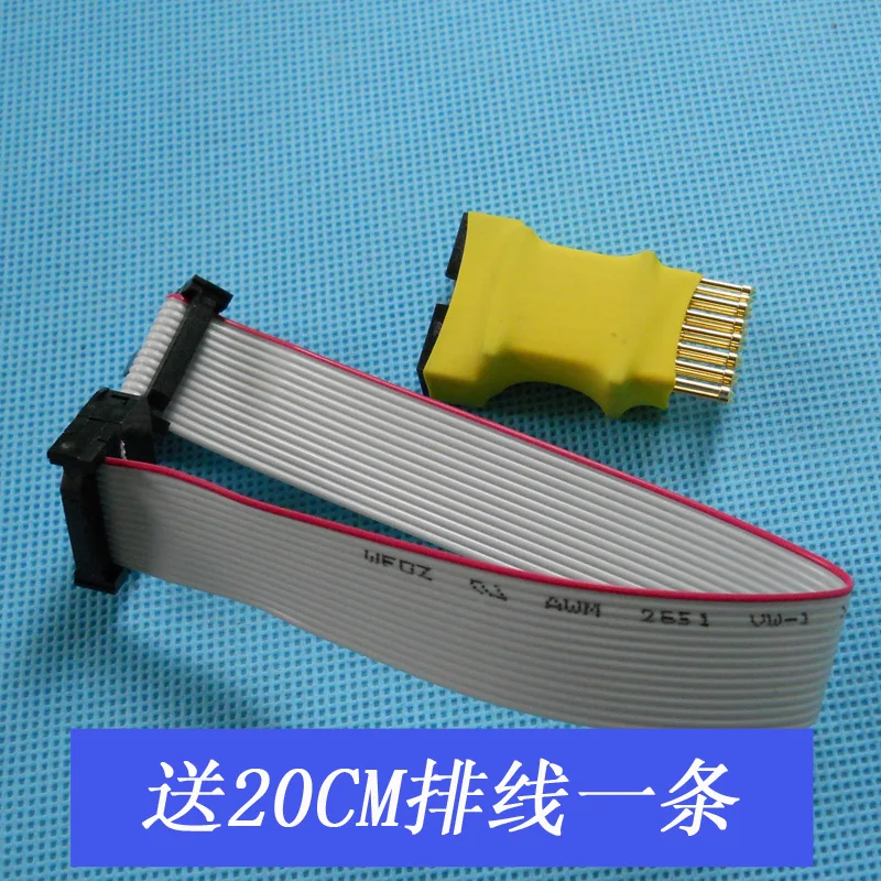 Suitable for Gree inverter air conditioning CPU thimble 14P probe JTAG burning programmer 208 welding free