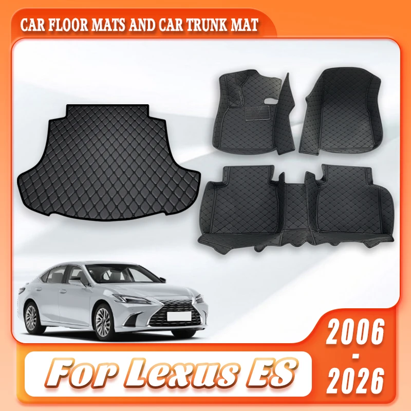

Custom Fit Vehicle Floor Mats Cargo Liner For Lexus ES 2006-2026 All-Season Dustproof Non-Slip Car Accessories Replacement Cover