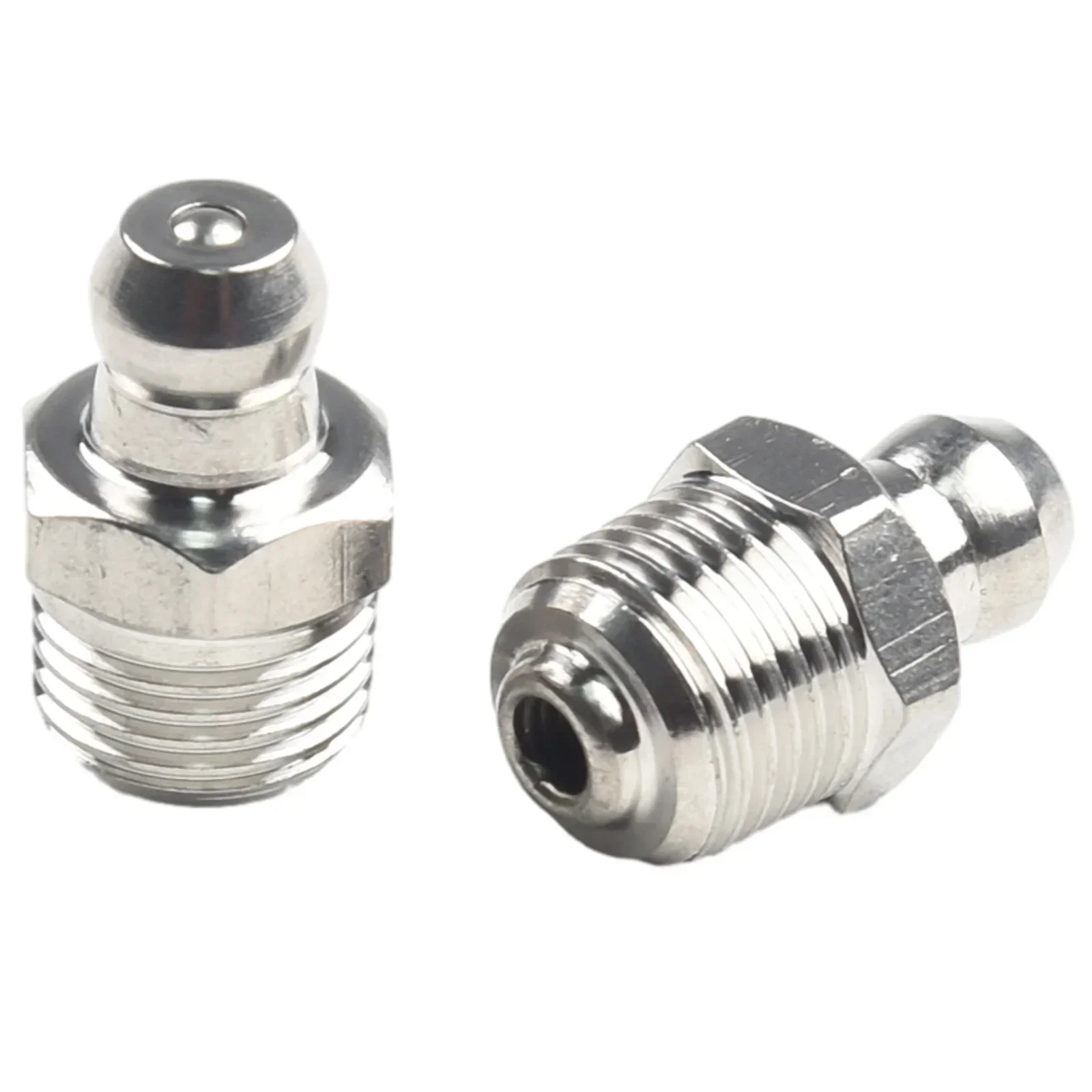 Premium Stainless Steel Grease Fitting  Straight Hydraulic Design  M10 X 1mm Thread  10 Pack For Easy Installation