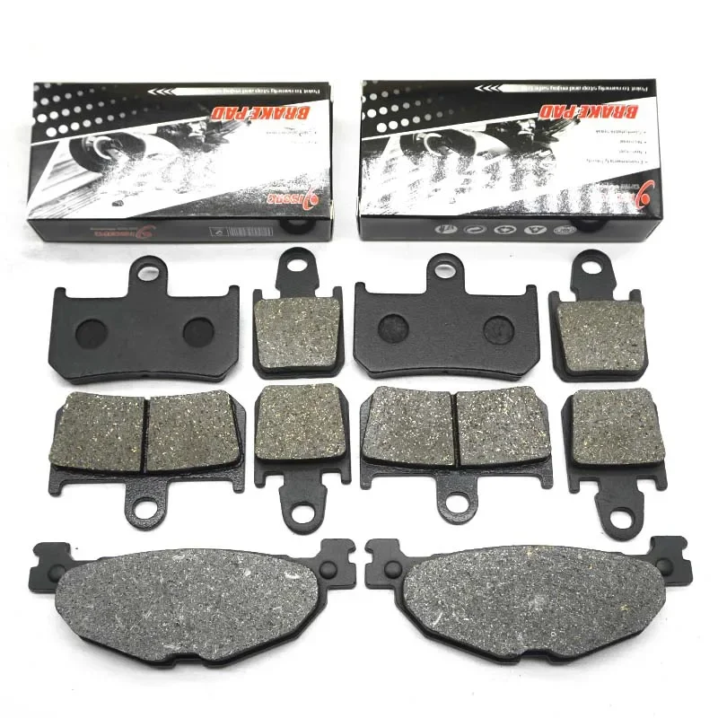 For YAMAHA XV1700 V-Max 1700 2009 2010 2011 2012 2013 2014 2015 2016 2017 2018-2021 VMX1700 Motorcycle Front Rear Brake Pads kit