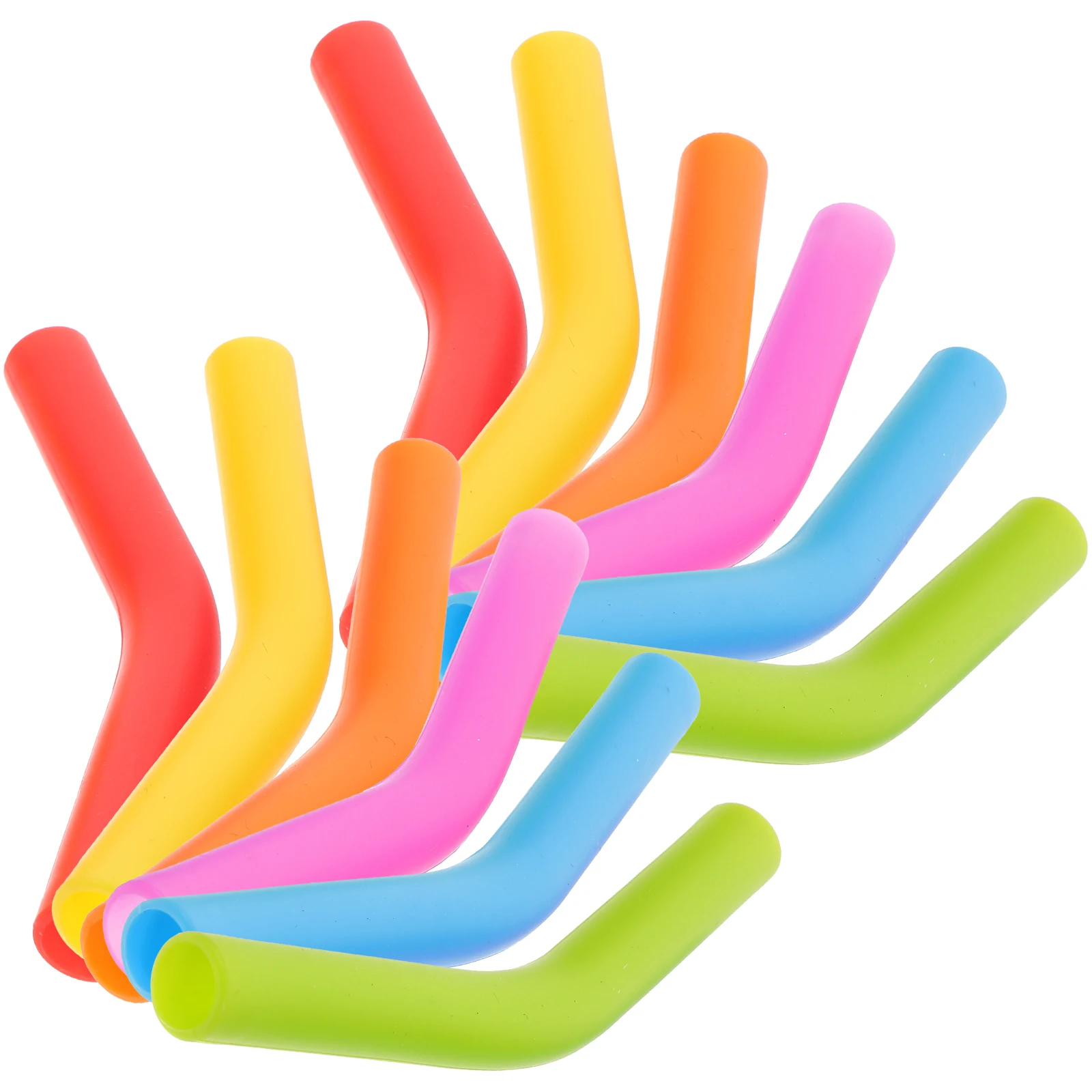 

24Pcs Silicone Straw Tips for Stainless Steel Straws Reusable Straw Cover with Protective Lip Guard Compact Easy to Store Multi