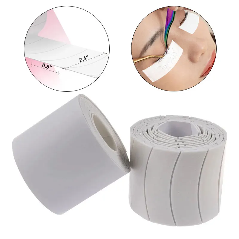 110 PCS/Roll Foam Tape for Eyelash Extension Sponge Lash Patch Lint Free Eye Pads Under Patches Lashes Makeup Tools