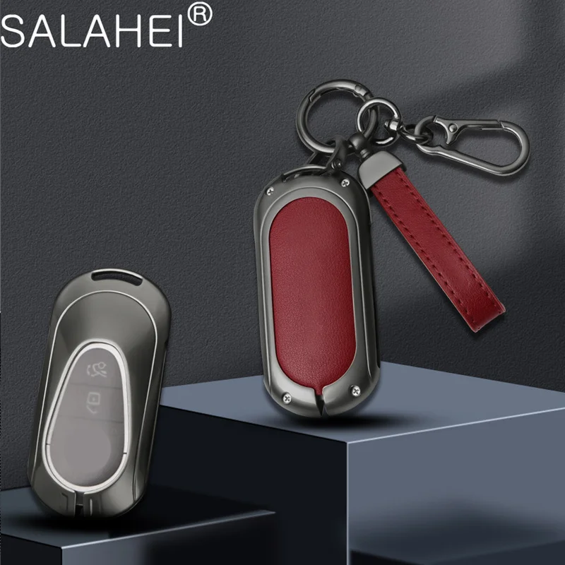 

Car Key Fob Case Cover For Mercedes Benz C S Class W223 W206 S260L S350L S400L S450L S500L For Maybach S480 S580 2020 2021 2022