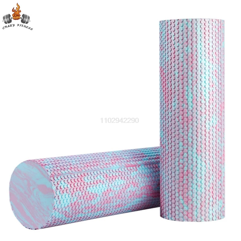 15*45cm EVA Yoga Foam Roller Yoga Column Body Massager for Pilates Exercise Fitness Gym Relaxing Muscle Equipment Back Relief